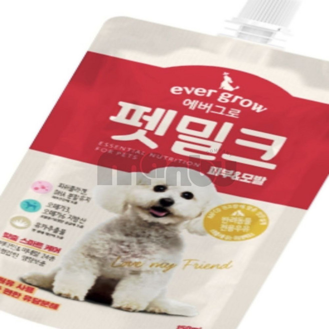 PRN 에버그로 펫밀크 피부모발 150ml 10개 애완견용분유