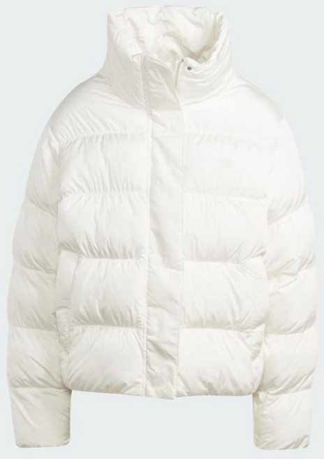 [국내매장판] 아디다스 여성 쇼트 비건 퍼퍼 재킷 화이트