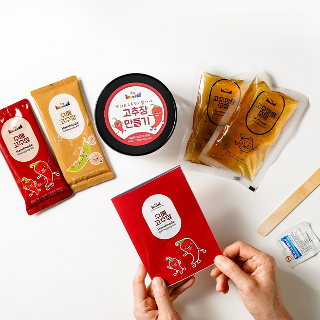 국내산 100% 수제고추장 만들기 체험 키트(국산재료100%), 용기빼고 재료만 300g, 1개