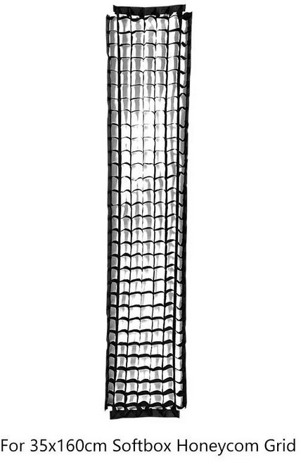 직사각형 스트립 소프트박스 허니콤 그리드 22x90cm 9 x 35 30x120cm 12 47 14 63, 01 for 35x160cm Softbox, 1개