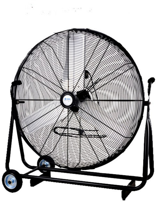 한스전자 산업용 공장 선풍기 이동식 작업용 현장용 대형 메탈 서큘레이터, 블랙, SFMC-750T