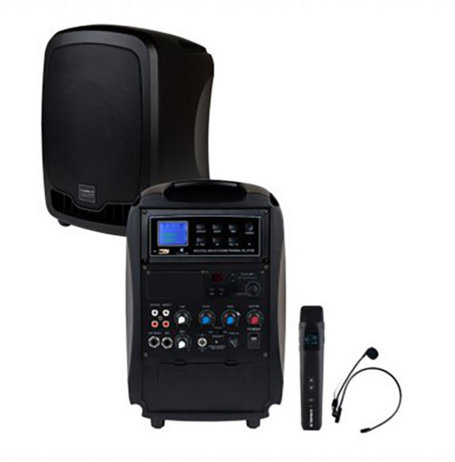 카날스 AL-180N(B) 150W 포터블 회의용 앰프 무선1CH