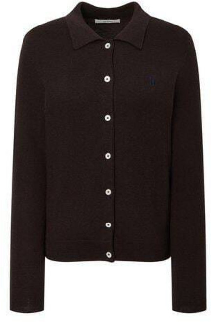 [국내백화점] 헤지스레이디스 울100 카라 가디건 여성캐주얼 데일리룩