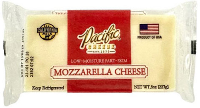 냉장 퍼시픽 모짜렐라 치즈, 4개, 227g