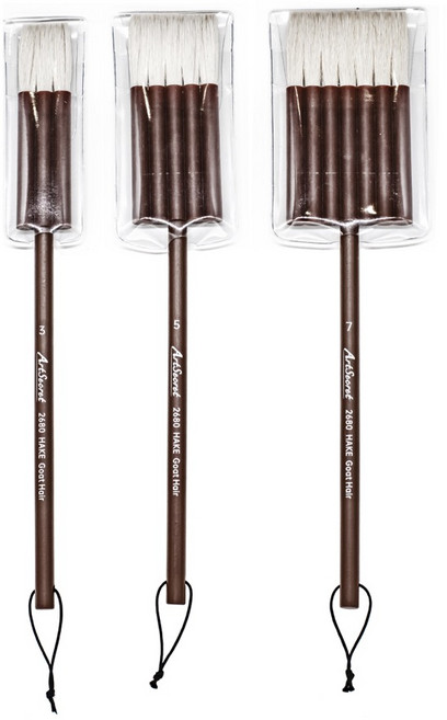 민화 백붓 고급산양모 풀칠 아교 배경칠 2680, 1개, 3호