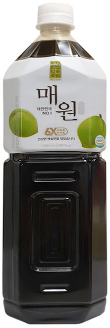 보해 매원디럭스 매실원액 1.5L (8페트) 음료베이스, 8개