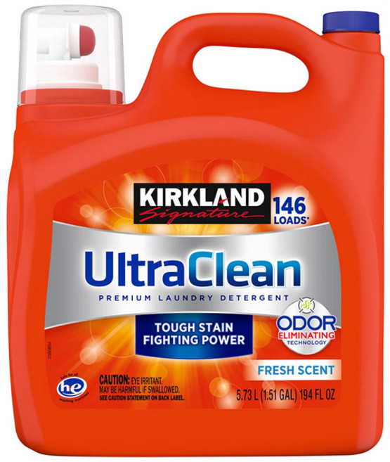 커클랜드 울트라 클린 드럼겸용 액체세제 126회, 5.73L, 1개