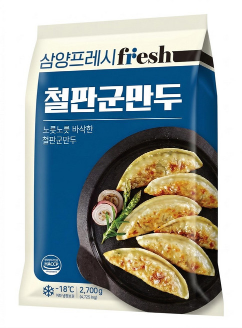 삼양 철판군만두 2.7kg 1개