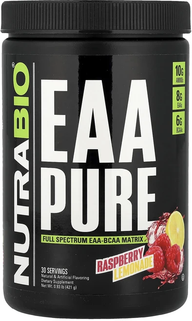 신상할인판매 NutraBio EAA 퓨어 라즈베리 레모네이드 421g(0.93lb) 최저가격, NutraBioEAA퓨어라즈베리레모네이드421g093l, 421g, 1개 - 쿠팡
