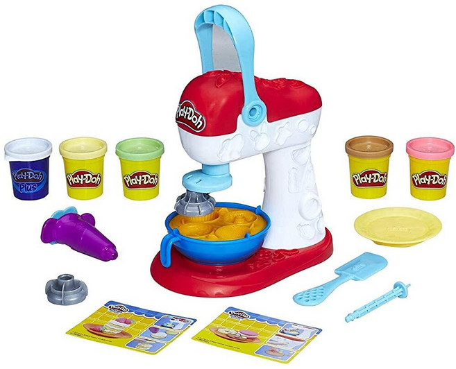 플레이도우 Play-Doh Kitchen Creations 스피닝 간식 믹서 브라운 113834 3576266411, 플레이도우 Play-Doh Kitchen Creatio
