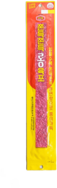 쫀득쫀득 롱 육포 25g, 1개