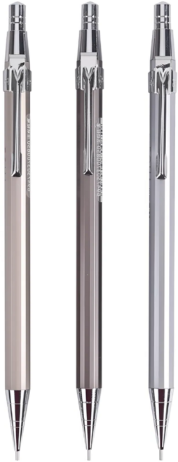 어브레스 리트랙터블 3개 제도 샤프 EB-05 07, 0.7mm