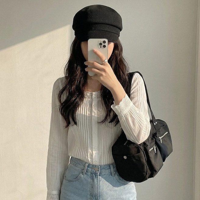 여성 니트 마도로스 캡모자 헌팅캡 빵모자 여름 베레모 매쉬 통기성 데일리 모자