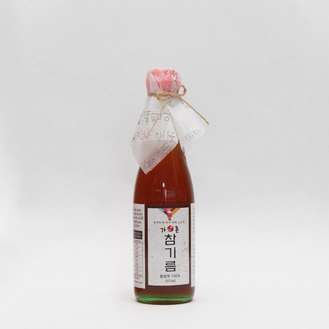 정직하게 짜서 더욱 고소한 가촌참기름 중국산 350ml, 1개
