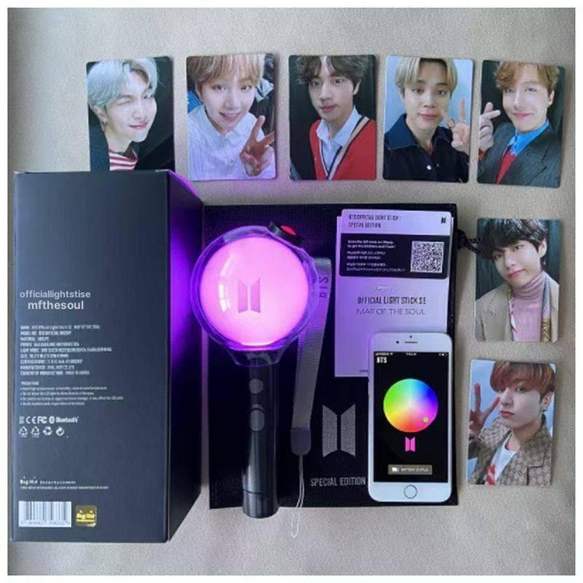 피키피킷 BTS응원봉 아미밤 굿즈 방탄소년단 에디션, 기본 색상, 단일 항목