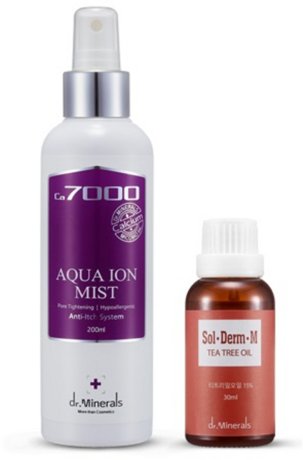 닥터미네랄 아쿠아티트리 족저사마귀 족저미네 2종세트 약산성화장품, 2세트