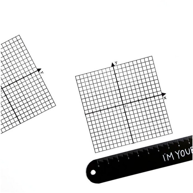 33303 트로닷 그래프도장 수학선생님 스탬프, 도안2번, 1개, (60x60)mm