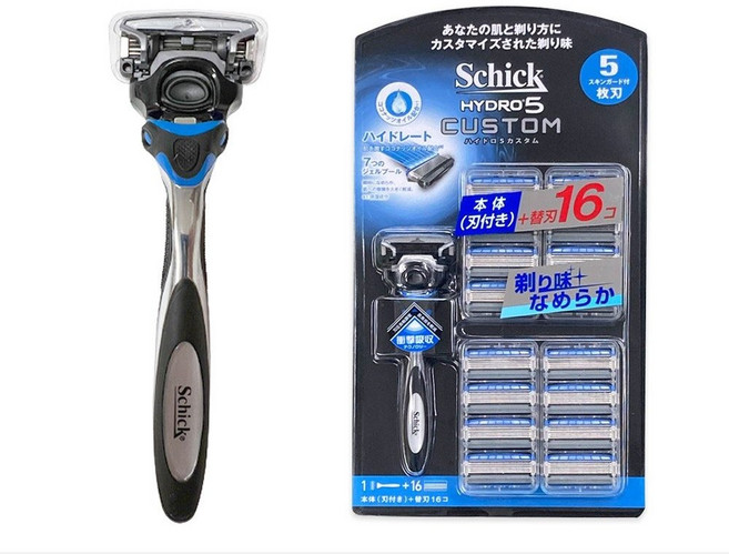 쉬크 하이드로5 면도기 16날입, 1개, 갯수