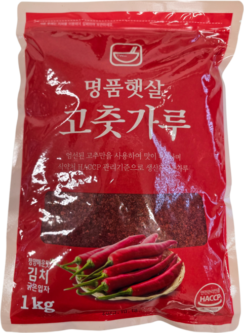 명품햇살 고춧가루 청양매운맛김치 굵은 1kg
