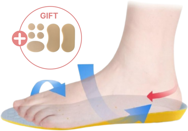 충격 감응 깔창 솔져밸런스 메모리폼 군화 군대 군인 실리콘 발편한 군입대 준비물, 1세트