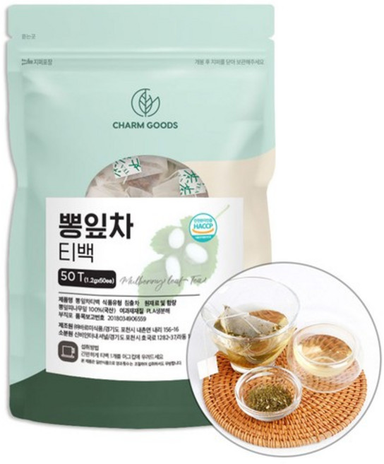 우려먹는 뽕잎 피나무잎 상엽 차 50티백, 없음, 상세설명 참조