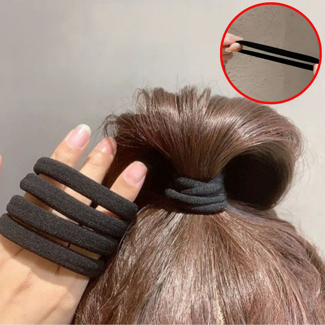 프릭헤브 여성 짱짱한 대용량 두꺼운 머리끈