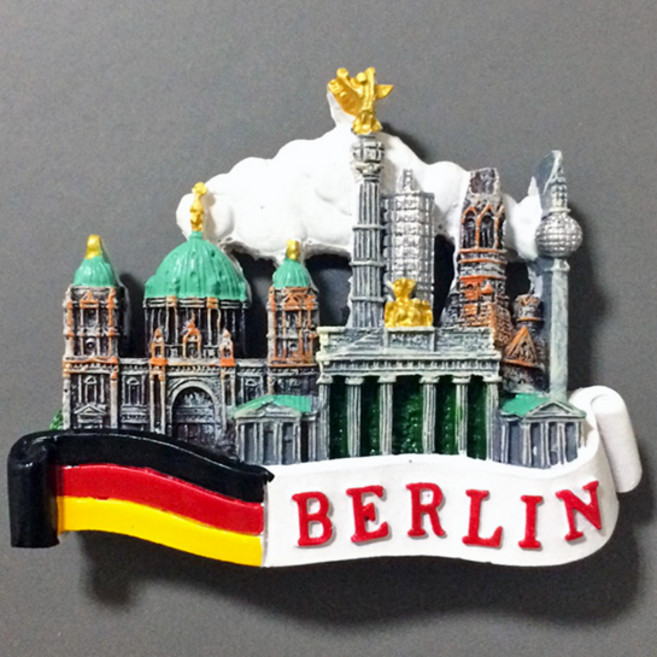 냉장고자석 파리 스위스 스페인 프라하 프랑스 이탈리아 런던 독일 마그넷 마그네틱 기념품, 헝가리05.베를린
