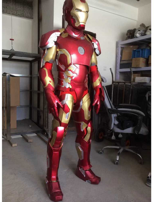 아이언맨 마크 43 의상 수트 코스프레 마블 캐릭터 코스튬 옷 행사 촬영