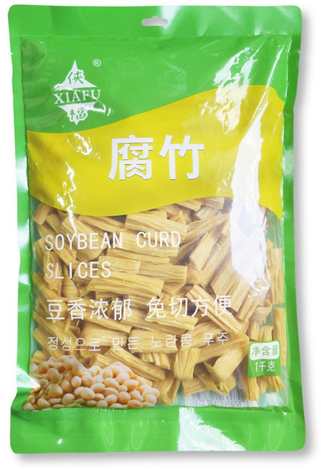 차마요 푸주 벌크 1kg 대용량 업소용 건푸주 부죽 유바, 1개