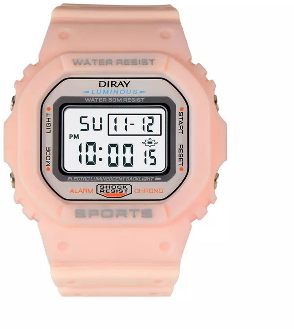 LTS 남여공용 재팬 무브먼트 사각레트로 패션 우레탄 전자 손목시계