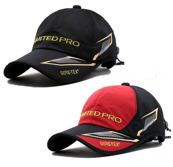 SHIMANO 시마노 리미티드 프로 고어텍스 낚시 모자 캡 바다 선상 워킹 갯바위, 블랙
