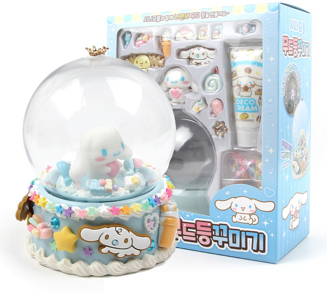 산리오 시나모롤 무드등 꾸미기 DIY 만들기놀이, 단품, 단품