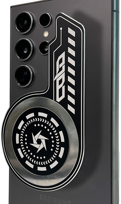 스마트폰 올라운더 쿨링패드 발열방지 쿨러 맥세이프 호환, 1개, 블랙