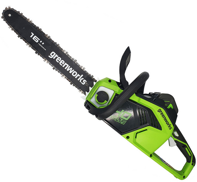 그린웍스 G-MAX 40V 충전식 다이렉트 체인톱 베어툴 (400MM) 90번 28코 (56날), 40V 충전체인톱 베어툴, 1개