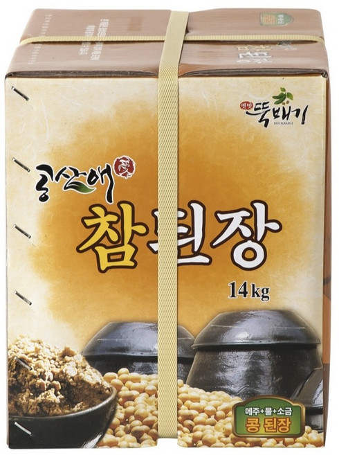 [동아백화점] 옛맛뚝배기 콩100% [전문식당맛 참된장] 14kg, 1개