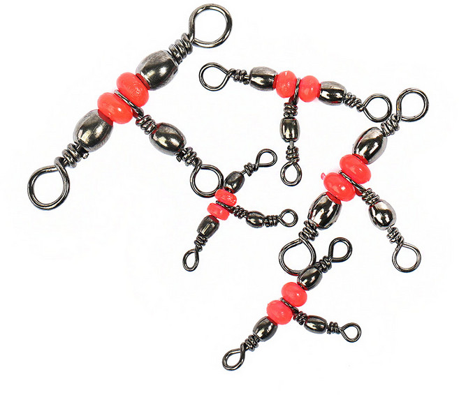 kitsune T형 구슬 삼각 도래, 1개