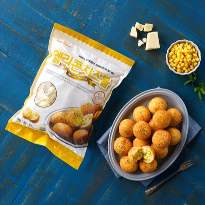 모짜렐라 옥수수 치즈볼, 900g, 2개