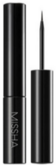 미샤 리퀴드 샤프 라이너 6g, 2개, ALL BLACK 블랙