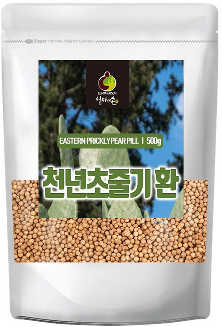 국내산 천년초환 천년초줄기환, 1개, 500g