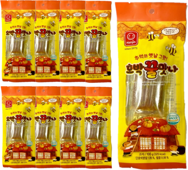 호박꿀맛나, 100g, 9개