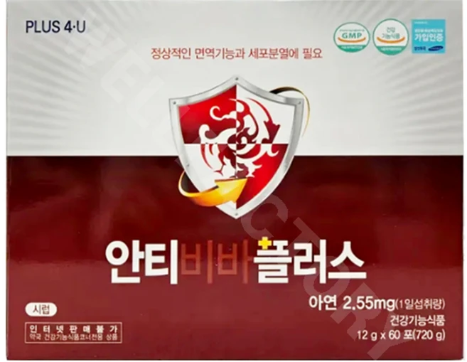안티비바플러스 액상 스틱포, 60개, 12g - 쿠팡
