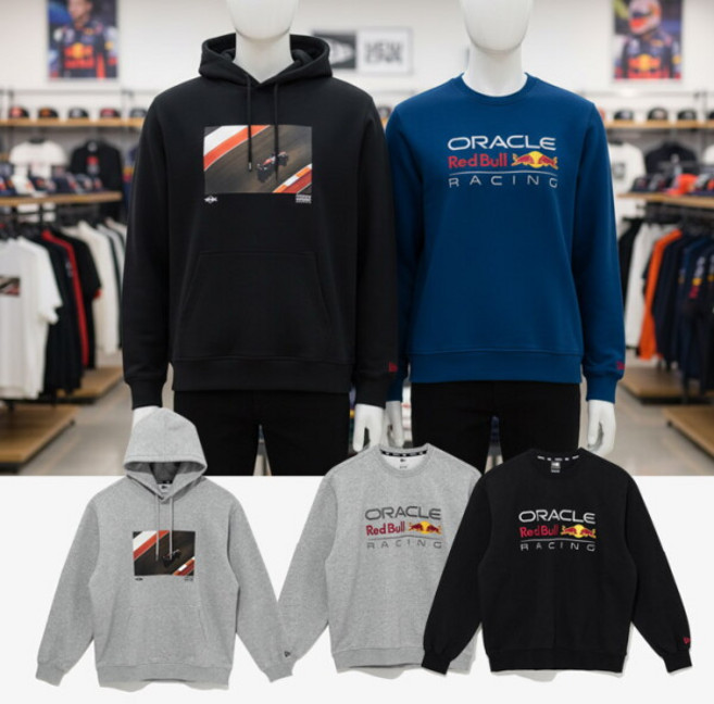 [뉴에라_] [뉴에라] 오라클 레드불 레이싱 맨투맨/후드티 5종 라인업