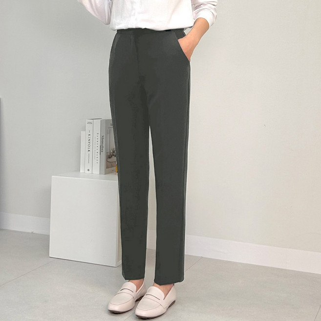 [S~3XL 숏/기본/롱]여성 정장바지 슬랙스 테일러드 팬츠빅사이즈 키작녀 팬츠 3단 기장 출근룩 유니폼 하객룩
