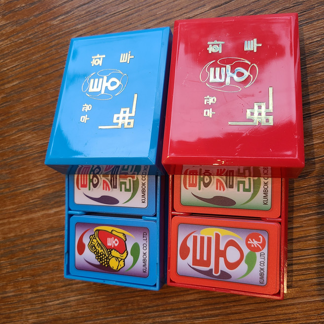 금복산업 퉁화투 무광화투 효도선물, 파랑퉁, 1개