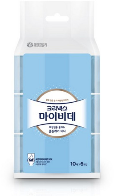마이비데 크리넥스 클린케어 미니, 55g, 10개입, 12개