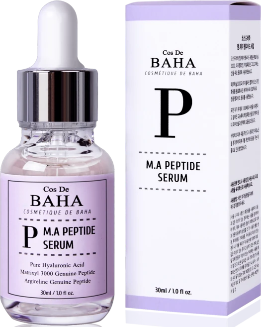 코스드바하 P 펩타이드 피부 주름 미백 기능성 세럼 얼굴 탄력 앰플 30ml 60ml, 1개 - 쿠팡