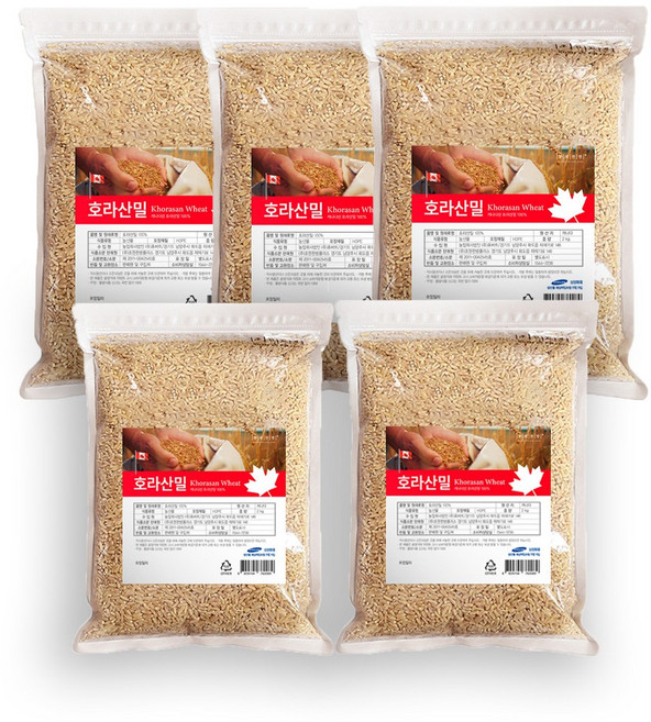 진짜 원료 캐나다산 고대곡물 호라산밀 카무트 10kg, 1개
