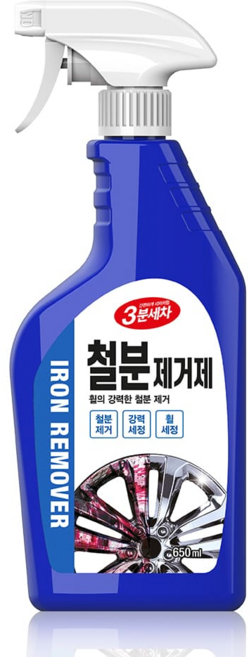 카렉스 3분세차 철분제거제 간편 세정 관리 세차, 650ml, 1개