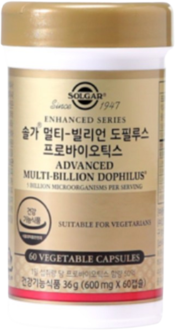 솔가 멀티 빌리언 도필루스 프로바이오틱스, 1개, 36g
