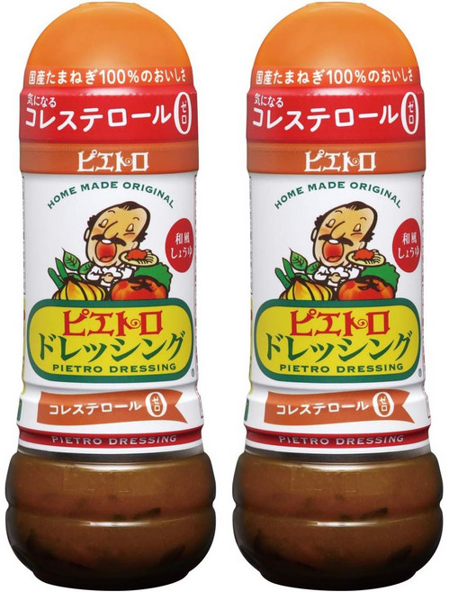 피에트로 드레싱 소스 콜레스테롤 제로 일본 드레싱소스, 2개, 280ml